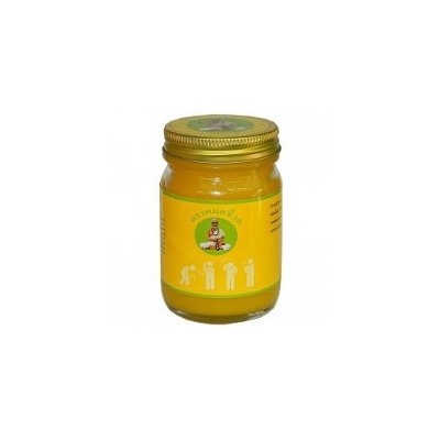 Тайский Желтый бальзам для массажа 50 ml / Yellow balm with people 50 ml