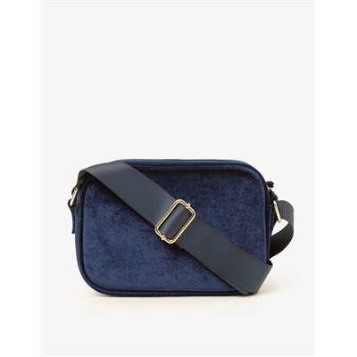VELVET CROSSBODY BAG