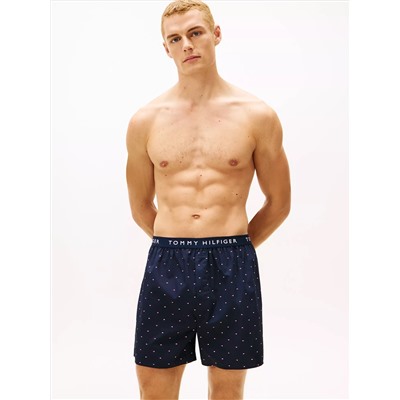 Tommy Logo Woven Boxer 3-Pack