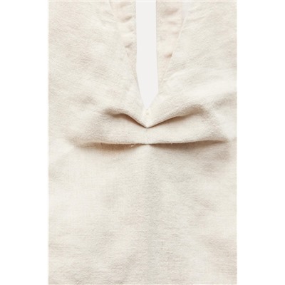 ZW COLLECTION COTTON HALTER TOP