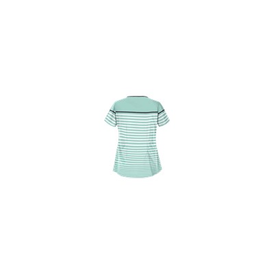 UA Sassy Stripes Cool Blue Scrub Top