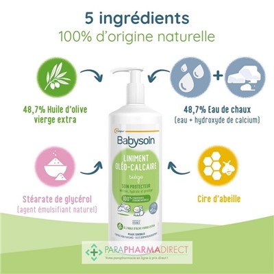 Babysoin Liniment Oléo-Calcaire 2x750mlLot  × 2