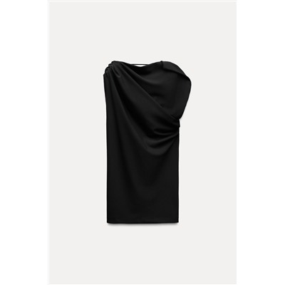DRAPED SHORT DRESS