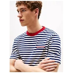 Monotype Logo Stripe T-Shirt