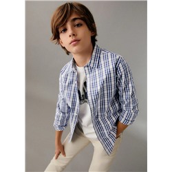 Camisa estampado cuadros -  Niño | MANGO OUTLET España