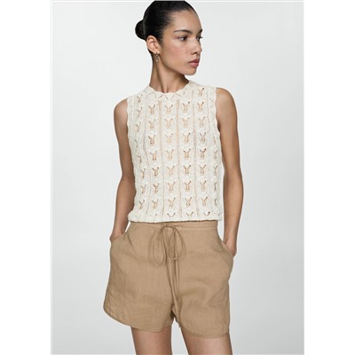 Top punto crochet