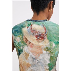 Camiseta autorretrato obra de arte