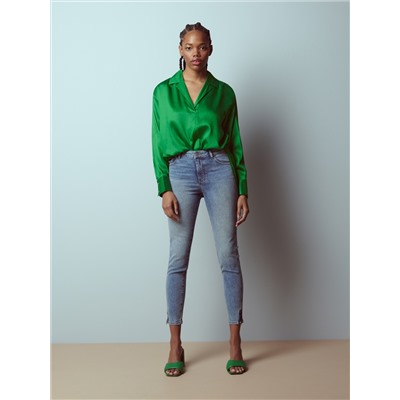 Slim-Jeans mit mittlerer Leibhöhe