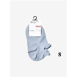 Женские однотонные короткие носки, экспорт  Uniql*o