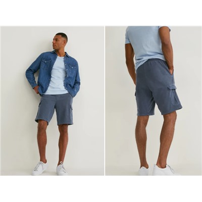 Cargo-Sweatshorts