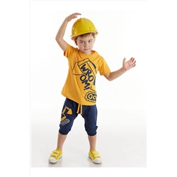 Denokids Kepçe Erkek Çocuk Kapri Takım CFF-21Y1-073