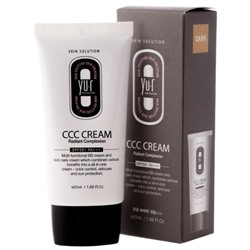 [YU.R] Крем для лица КОРРЕКТИРУЮЩИЙ ССС Cream Dark (Смуглый беж) SPF50+ РА+++, 50 мл