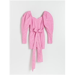 Jacquard-Minikleid