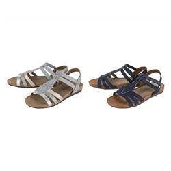 Damen Sandalen, G-Weite, mit Leder