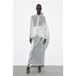 BOMBER ORGANZA SATINADA