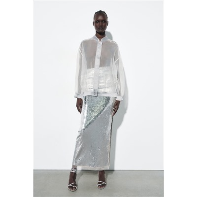 BOMBER ORGANZA SATINADA