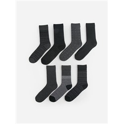LC Waikiki Desenli Erkek Soket Çorap 7'li, LCW ACCESSORIES                                            
                                            Desenli Erkek Soket Çorap 7'li
