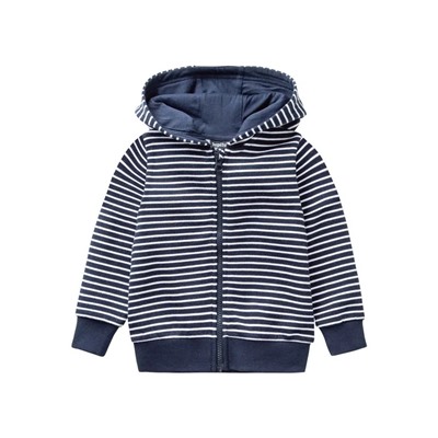 LUPILU® Kleinkinder Jungen Sweatjacke, mit Kapuze