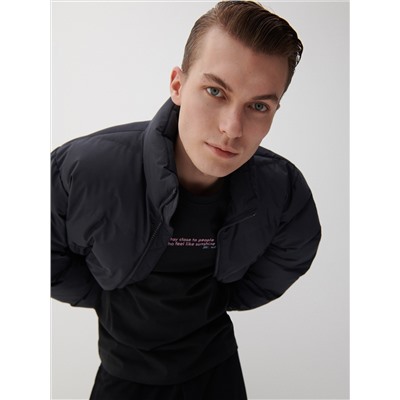 Steppjacke mit Stehkragen