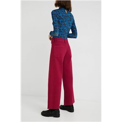 Vaquero culotte cropped