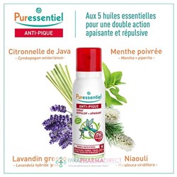 Puressentiel Anti-Pique Spray Répulsif & Apaisant 200 ml