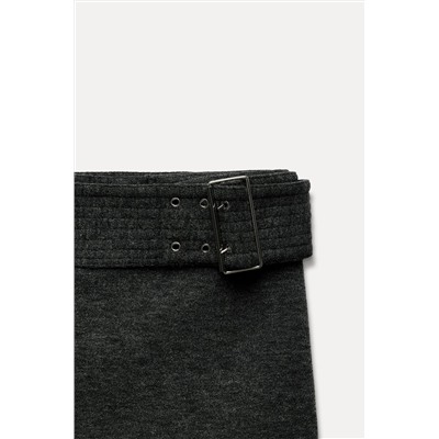 SHORT SKIRT WITH BELT