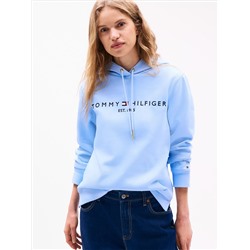 Embroidered Tommy Logo Hoodie