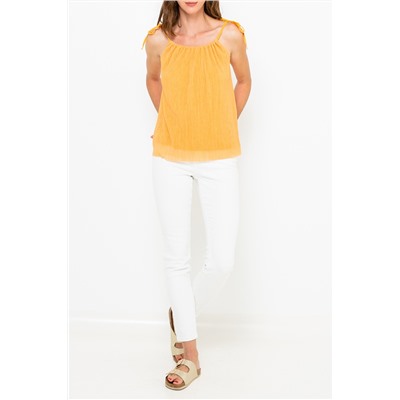 Camiseta de tirantes Amarillo