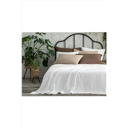 English Home Chain Rope Jakarlı Çift Kişilik Pike 200x220 Cm Beyaz TYC00394960050