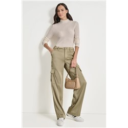 PEBBLE LACE TURTLENECK