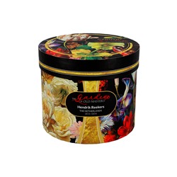 Кружка, 400 мл, фарфор F, черная, Тюльпан, Baroque flowers, 62354