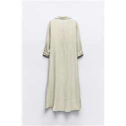 FROM 07.08 TO 10.01 LINEN TUNIC DRESS