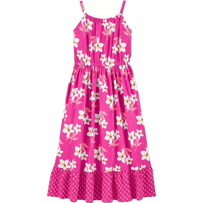 Floral Tiered Tank Dress