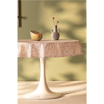 Ancre Pvc Masa Örtüsü - Mor - 140 cm