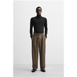 PANTALÓN PLIEGUES CINTURÓN