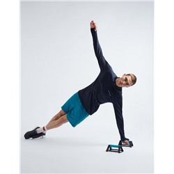 Long Sleeve Sports T-shirt, Men, Dark Blue