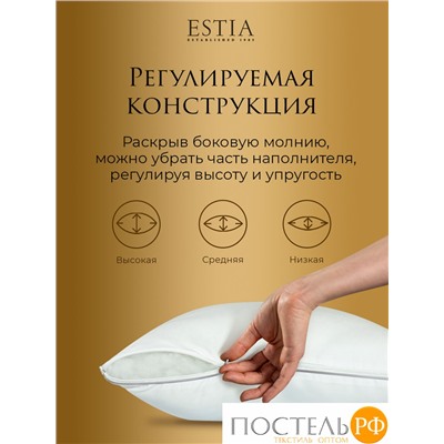 ESTIA HOTEL COLLECTION Подушка 50х70,1пр,микробамбук/микроволокно
