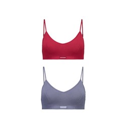 Pack de 2 tops sin costuras