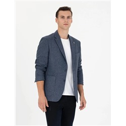 Lacivert Slim Fit Ceket