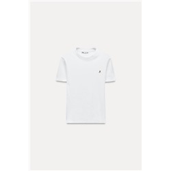 RIBBED SHORT SLEEVE T-SHIRT