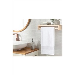 English Home Deluxe Pamuklu Low Twist Yüz Havlusu 50x70 Cm Beyaz 10035395-1