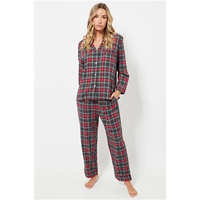 Camisa de pijama - Gris oscuro