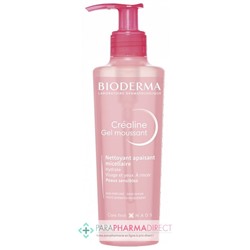 Bioderma Créaline Gel Moussant - Nettoyant Apaisant Micellaire 200 ml