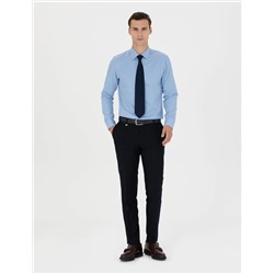 Mavi Slim Fit Uzun Kollu Basic Gömlek