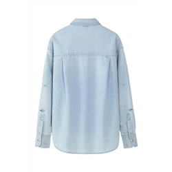 Camisa vaquera Celeste