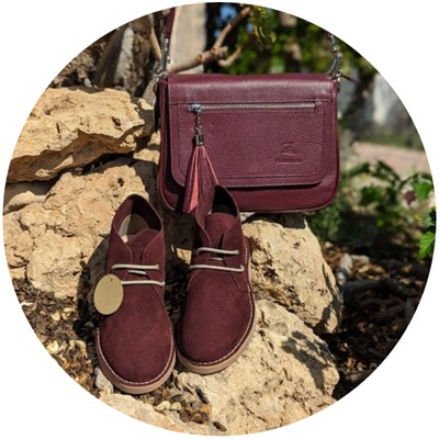 AB.Z. SAFARY VINO+Pelle Ab.Zapatos VIGA (1170) Burdeos АКЦИЯ