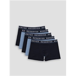 Long Boxershorts, 5er-Pack
