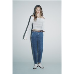 Z1975 HIGH-WAIST BELTED CHINO JEANS