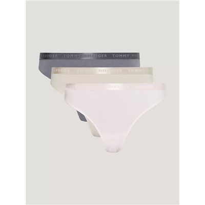 Tommy Hilfiger Everyday Luxe Thong 3-Pack