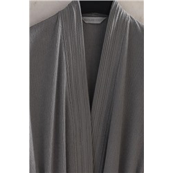 Stripe Kimono Unisex %100 Pamuk Bornoz - Otel Koleksiyon